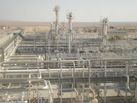 Erdgasaufbereitungsanlage im arabischen Raum